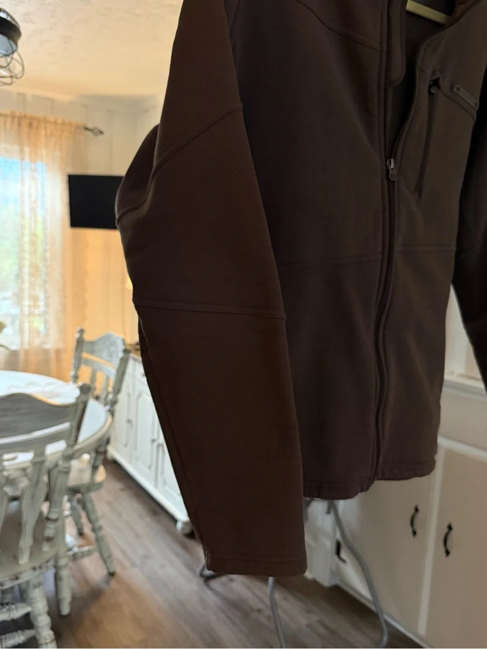 Under Armour Men’s Large Brown Full Zip Performance Jacket